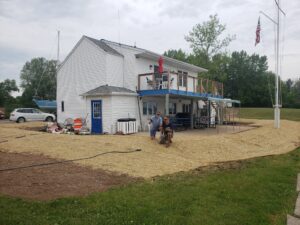 Berm update by clubhouse